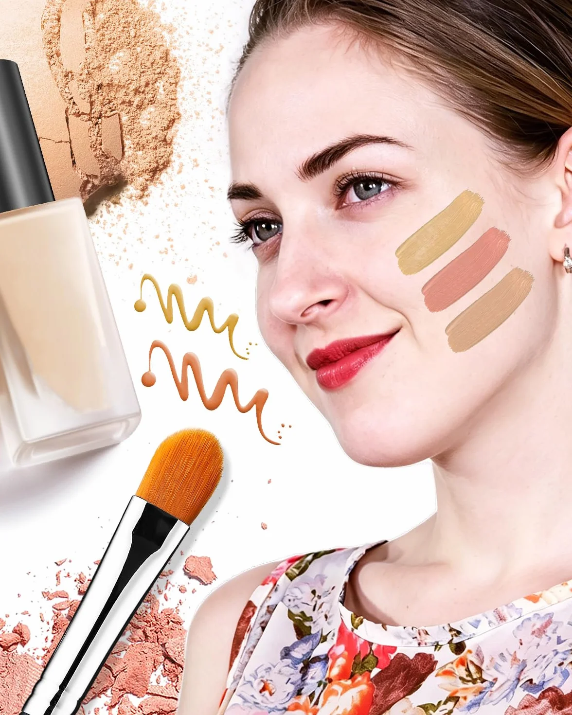EIGSHOW Pincel aplicador de imprimación de sombra de ojos para mezclar, corrector, herramientas profesionales E828