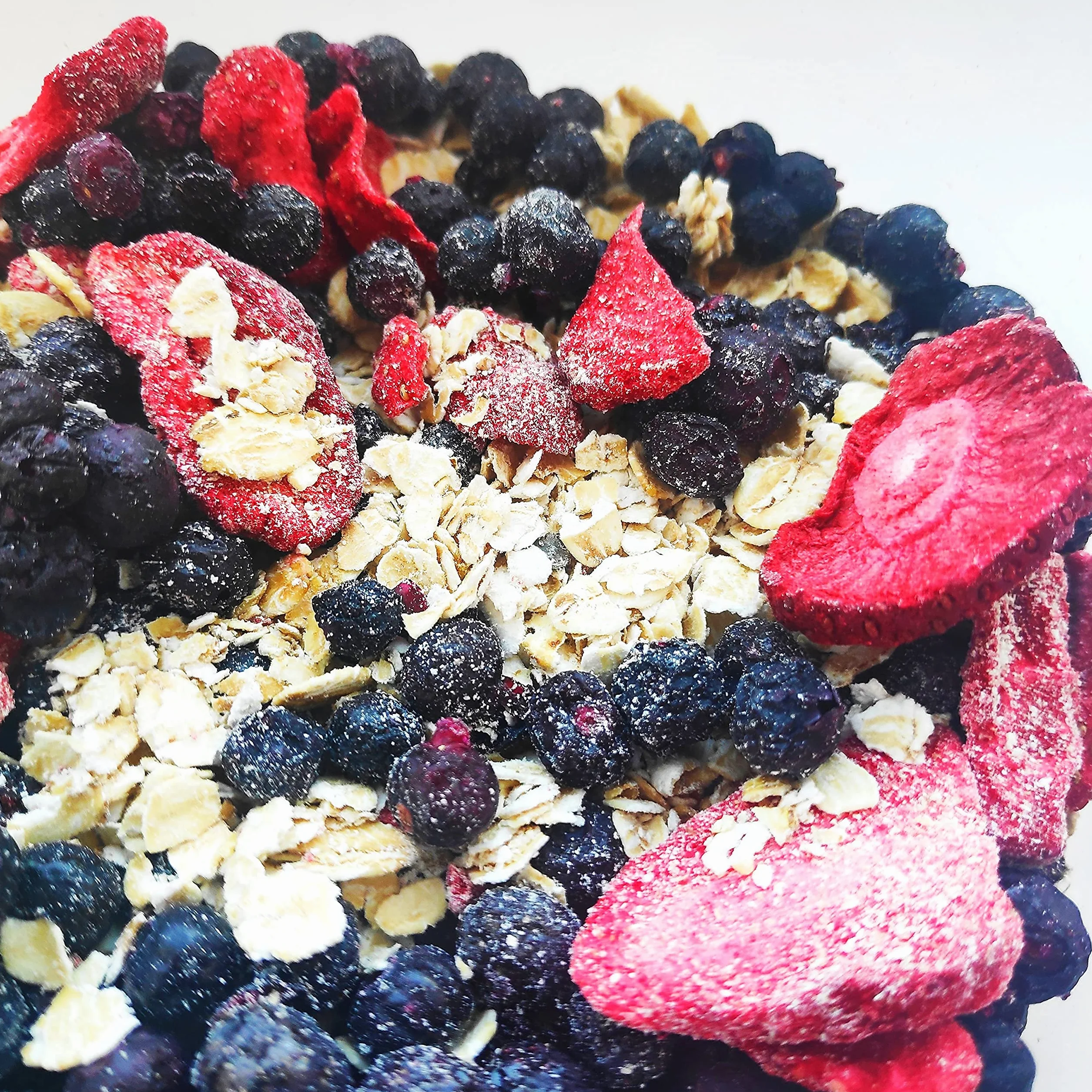Polvo de Fresa Liofilizada Pura 12:1 Concentrado Freeze Dried Strawberry Fruit Powder 100% Hecho de Fresas Frescas