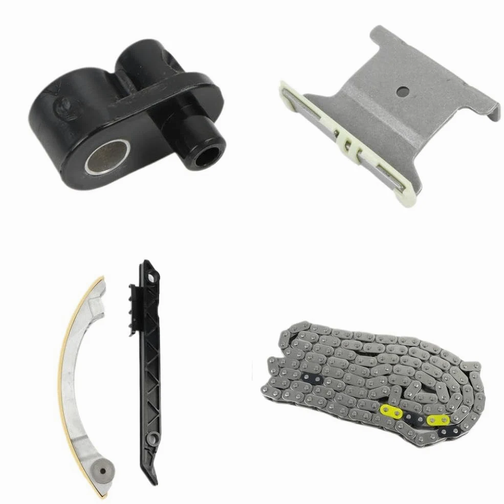 Kit de cadena de distribución del motor con juego de cadena de distribución y tapón de aceite compatible con TKC8002