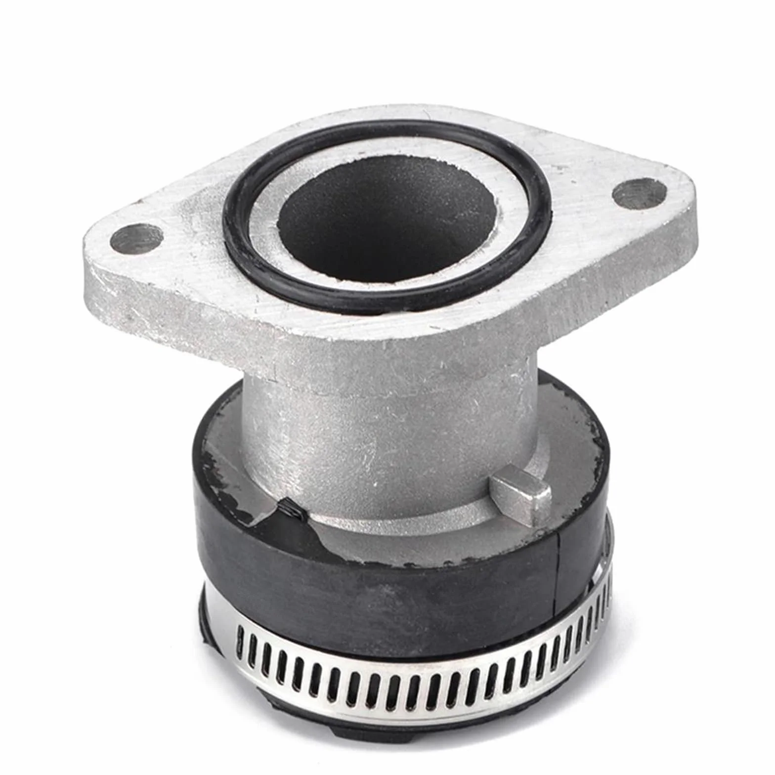 Conector Carb Adaptadores De Interfaz Del Colector Admisión Carburador Para Yamaha Bear Para Tracker 250 YFM250X 1999-2004 Kit Reemplazo Carburador Colector Goma
