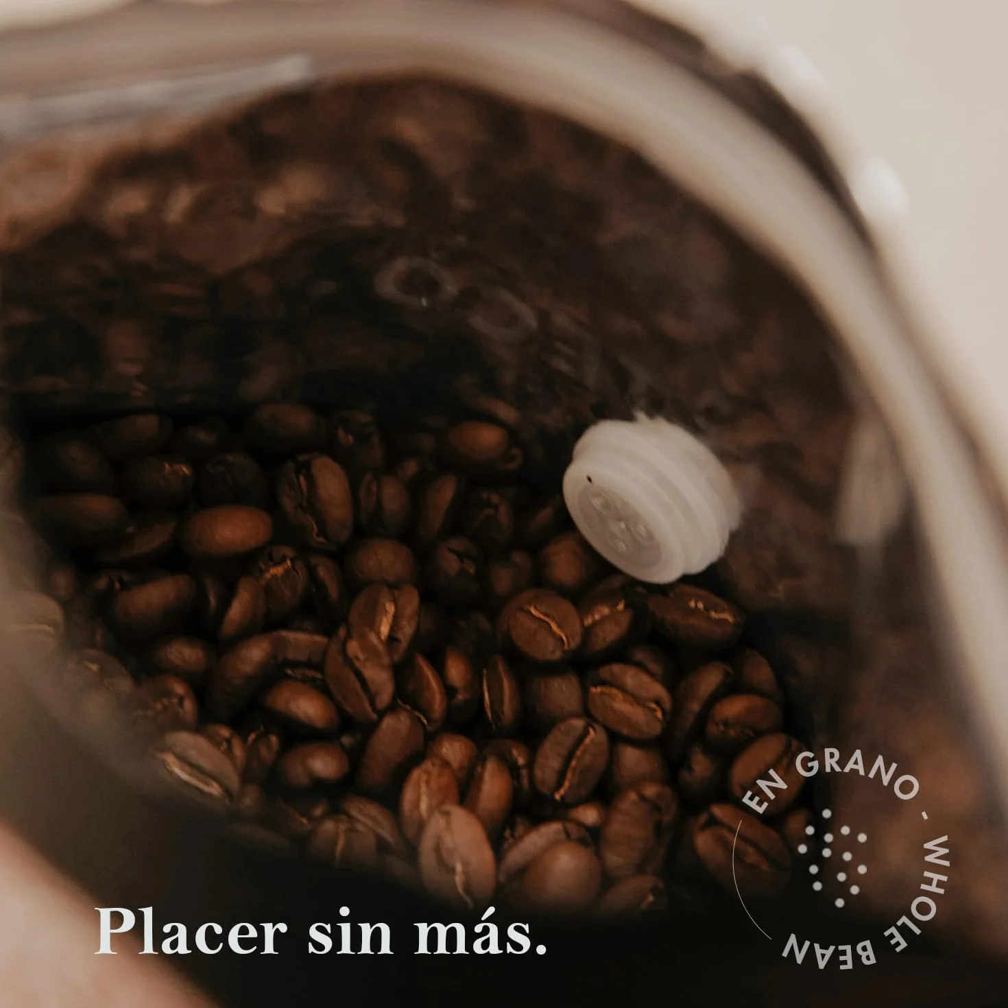 PUNTO Café Descafeinado en Grano 250 g Café de Especialidad Water Decaf 100% Arábica