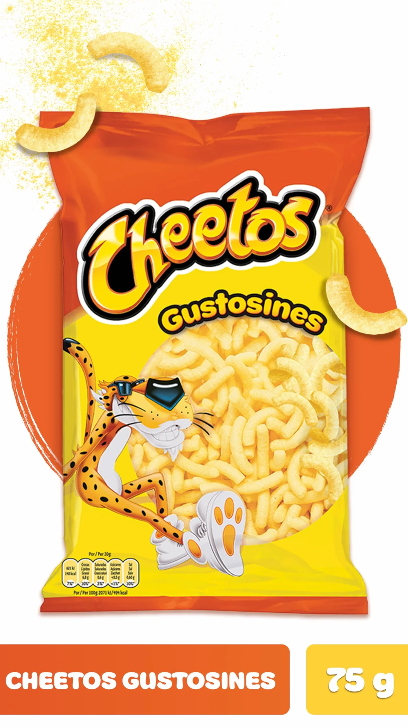 Cheetos Gustosines Sal Aperitivo Maíz Horneado 75g