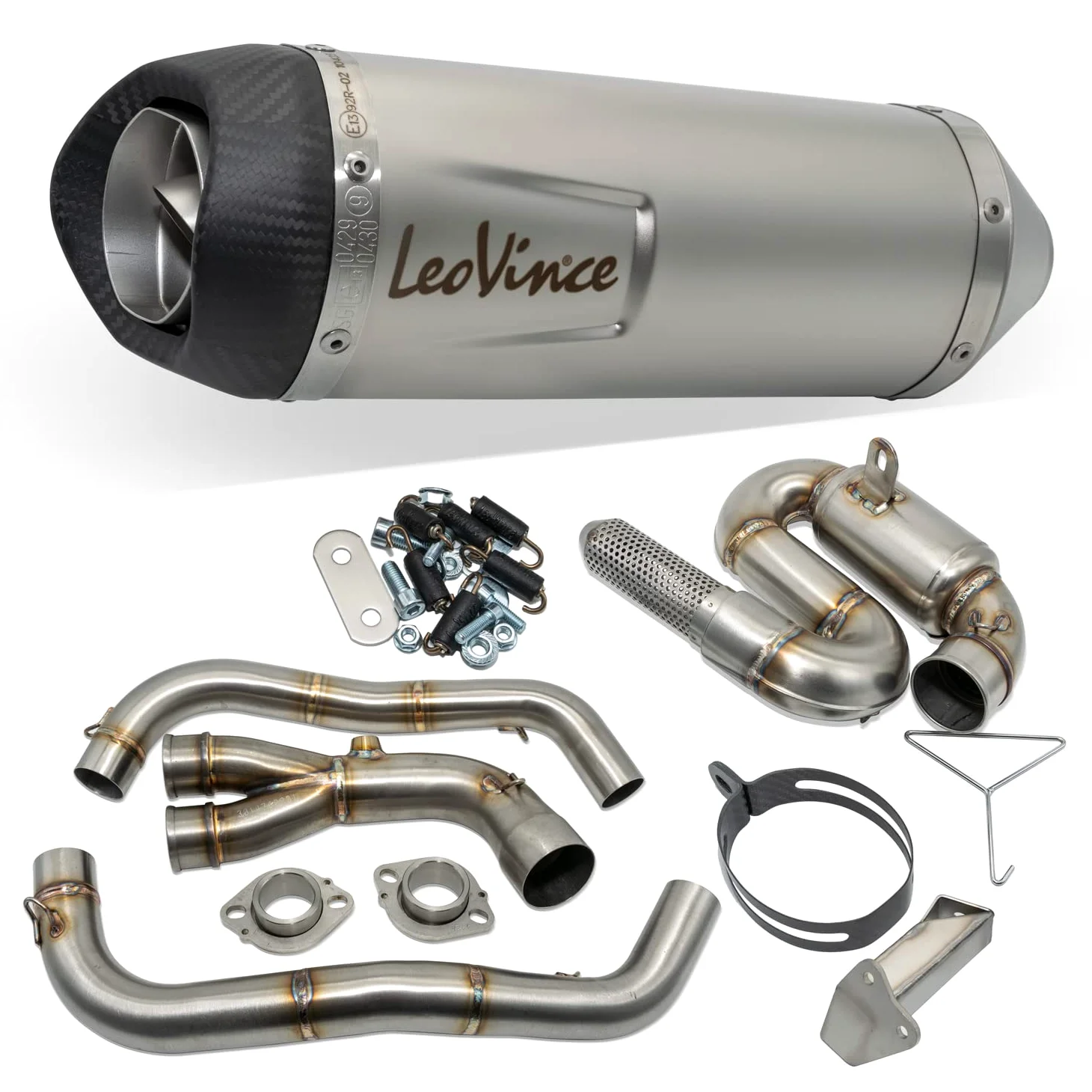 SBK LV ONE EVO 2/1 YAMAHA MT-07 INOX con catalizador