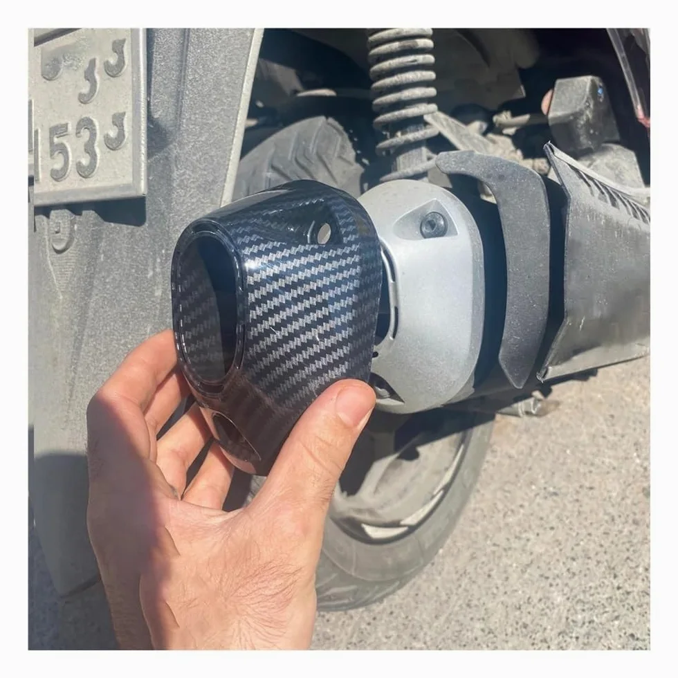 Deflectores Calor Escape para PCX160 PCX150 PCX125 PCX 160 150 125 2021-2023 Accesorios Silenciador Cubierta Protectora De Tubo De Escape Protector Térmico