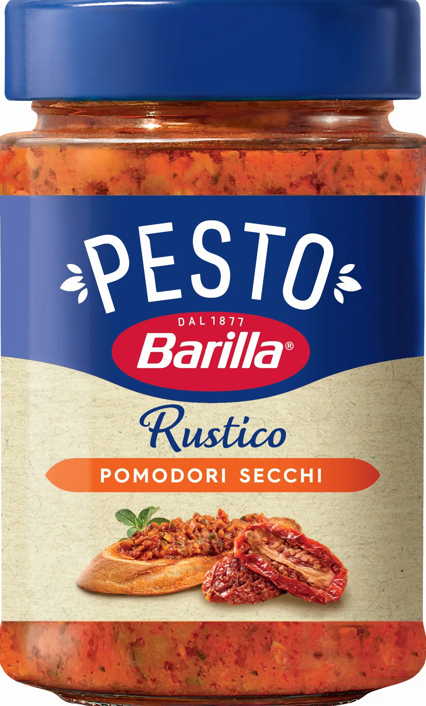 Barilla Pesto Rustico de Tomates Secos 200g