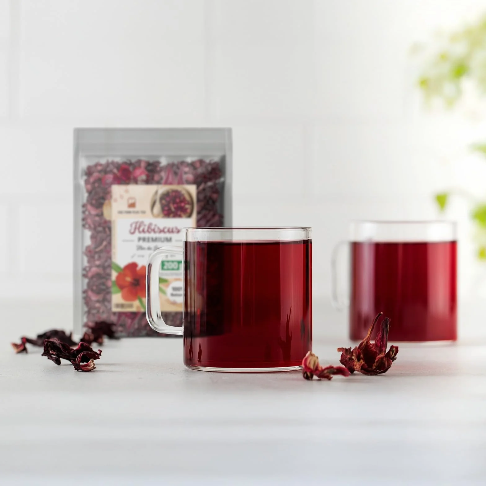 Flor de Jamaica 1KG Hibiscus Tea - Hibisco Infusiones Detox