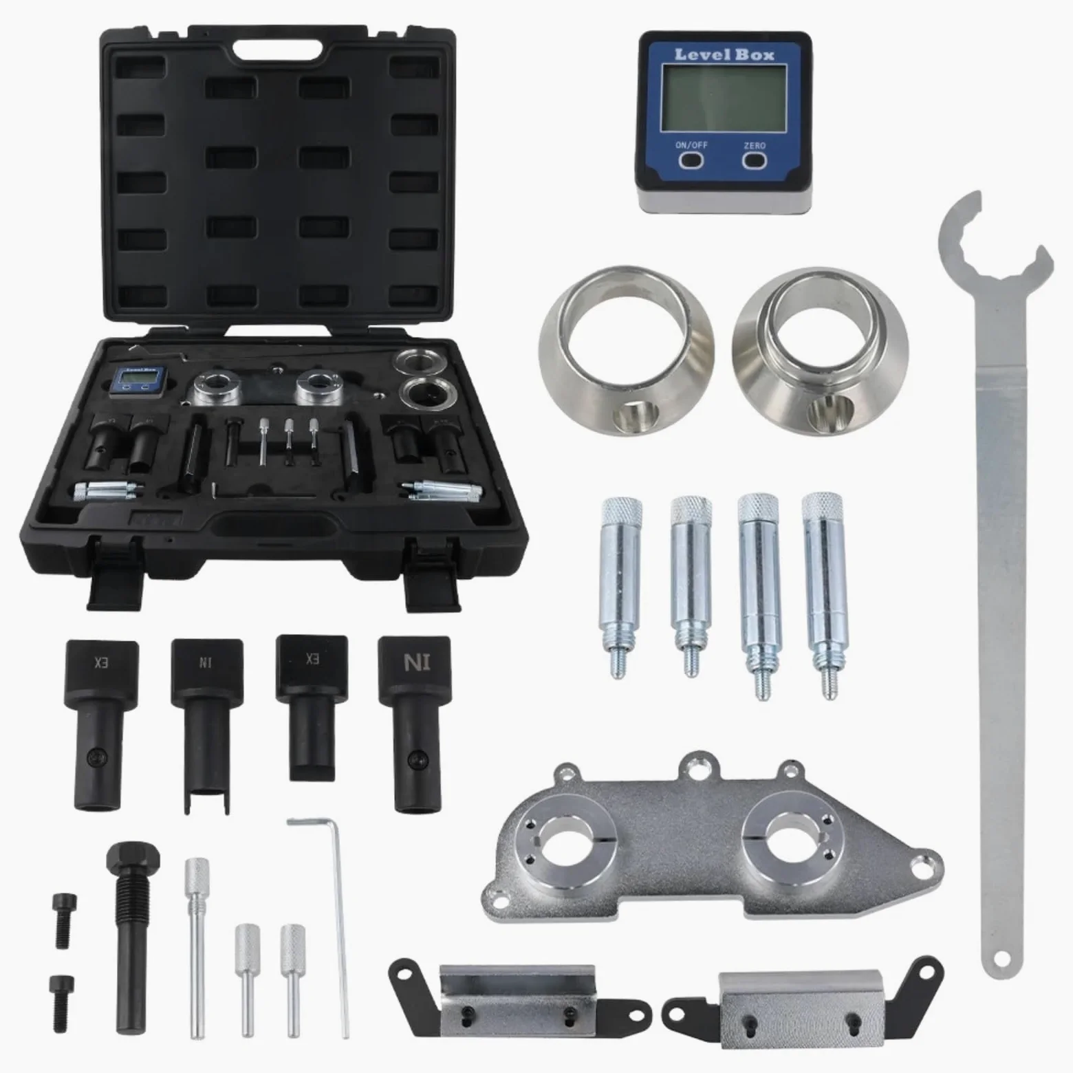 Herramienta Ajuste Motor, Juego Orificios Distribución Sin Batería Compatible con A1 2018 para A3 2017 para Q2 2018 para Q3 2018 Kit Calado Distribucion
