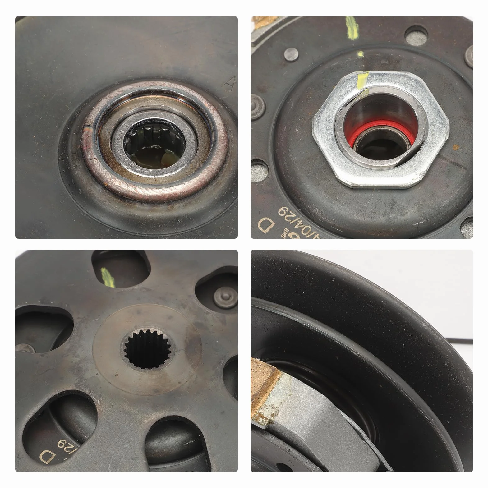Conjunto Embrague Trasero Para GY6 49cc 50c 139QMB Scooter Roketa Sunl Kazuma Jonway Znen Redcat Eagle Xtreme Yiben