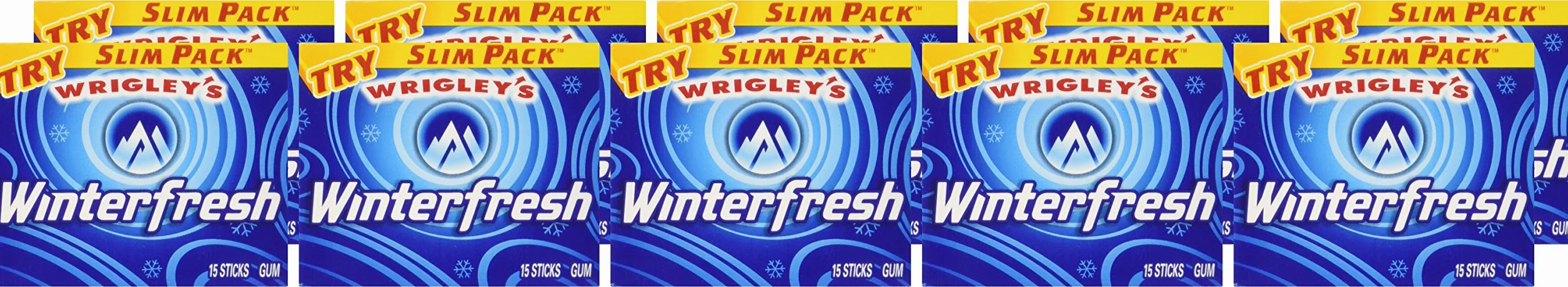 Wrigleys Winterfresh 15-Count Pack of 10