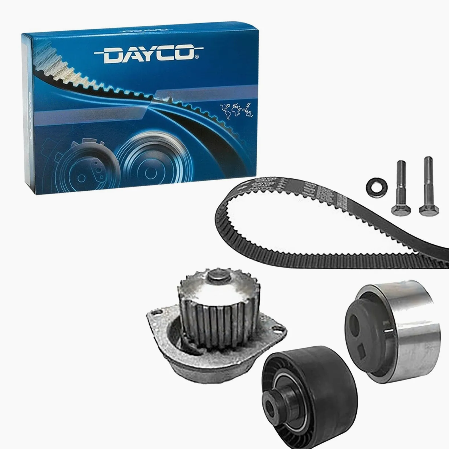 Dayco KTBWP1440 Bomba de Agua con Kit Correa Distribución