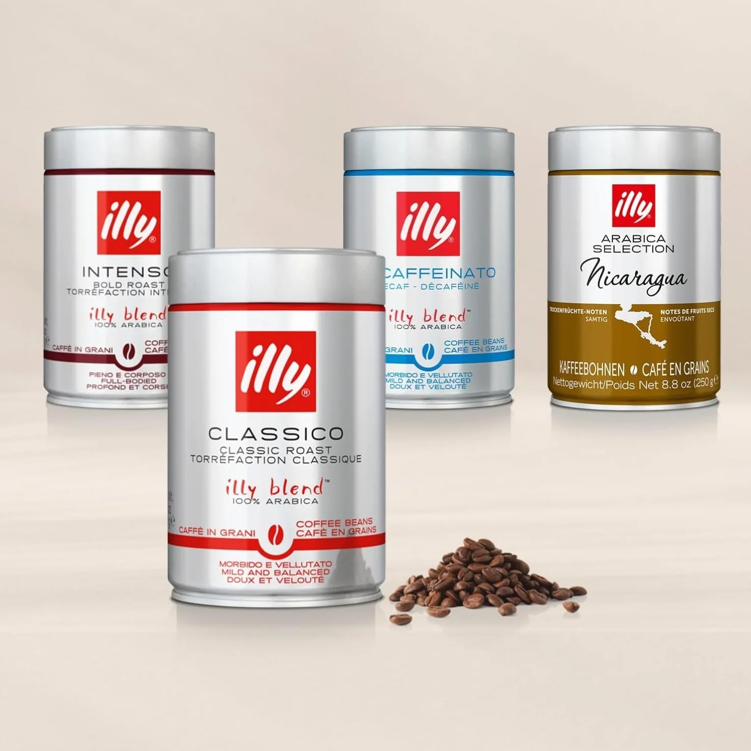 illy Café en Grano Arabica Selection Etiopía 100% Arábica 1 lata 250g