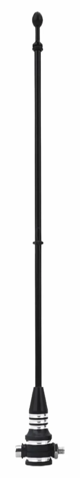 Portaequipajes for mástil de Bandera de Motocicleta, Estante for Bandera con Base Ajustable, Compatible con Sportster XL883 Touring FLHT Road King Glide (Negro)(Black)