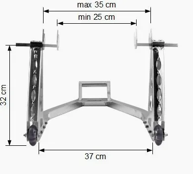 Caballete Trasero a Diabolo ConStands Superlight Racing Yamaha YZF 1000 R Thunderace/YZF 750 R/YZF 750 SP