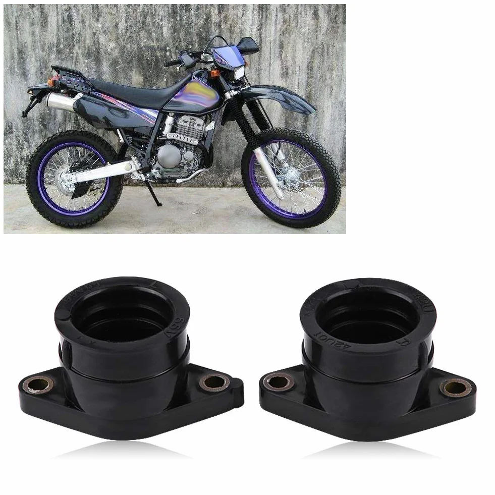 Botas de admisión de carburador 2 piezas Bota de admisión de carburador para 86-87 XT350 85-00 42U-13596-01-00 xt350 admisión botas de carburador xt350 para bota de admisión