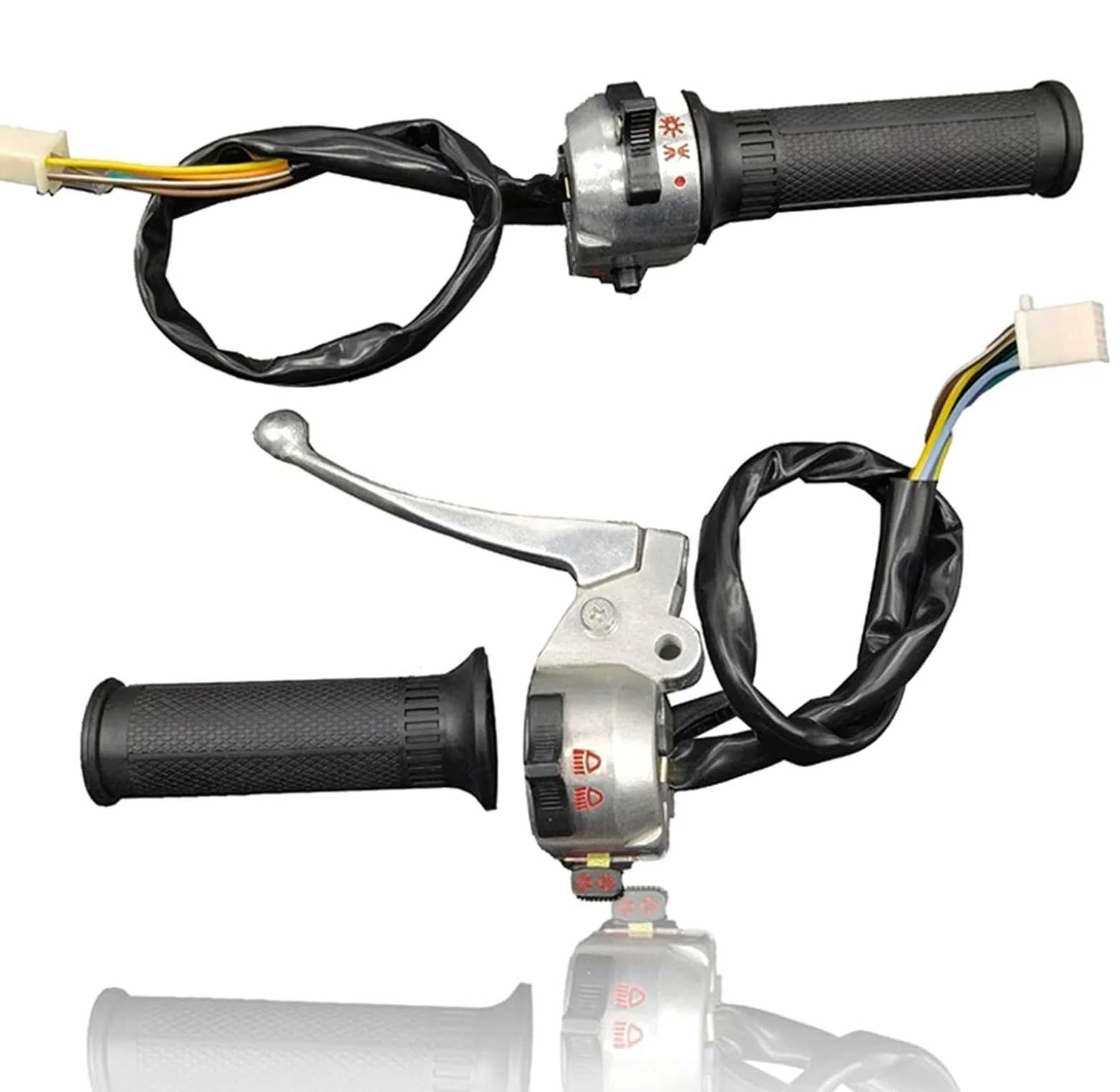 Interruptor Manillar Motocicleta Interruptor De Manillar Derecho E Izquierdo Motocicleta Y Empuñaduras 22mm para Piezas Arranque Control para Z50 Z50A Z50J Z50R