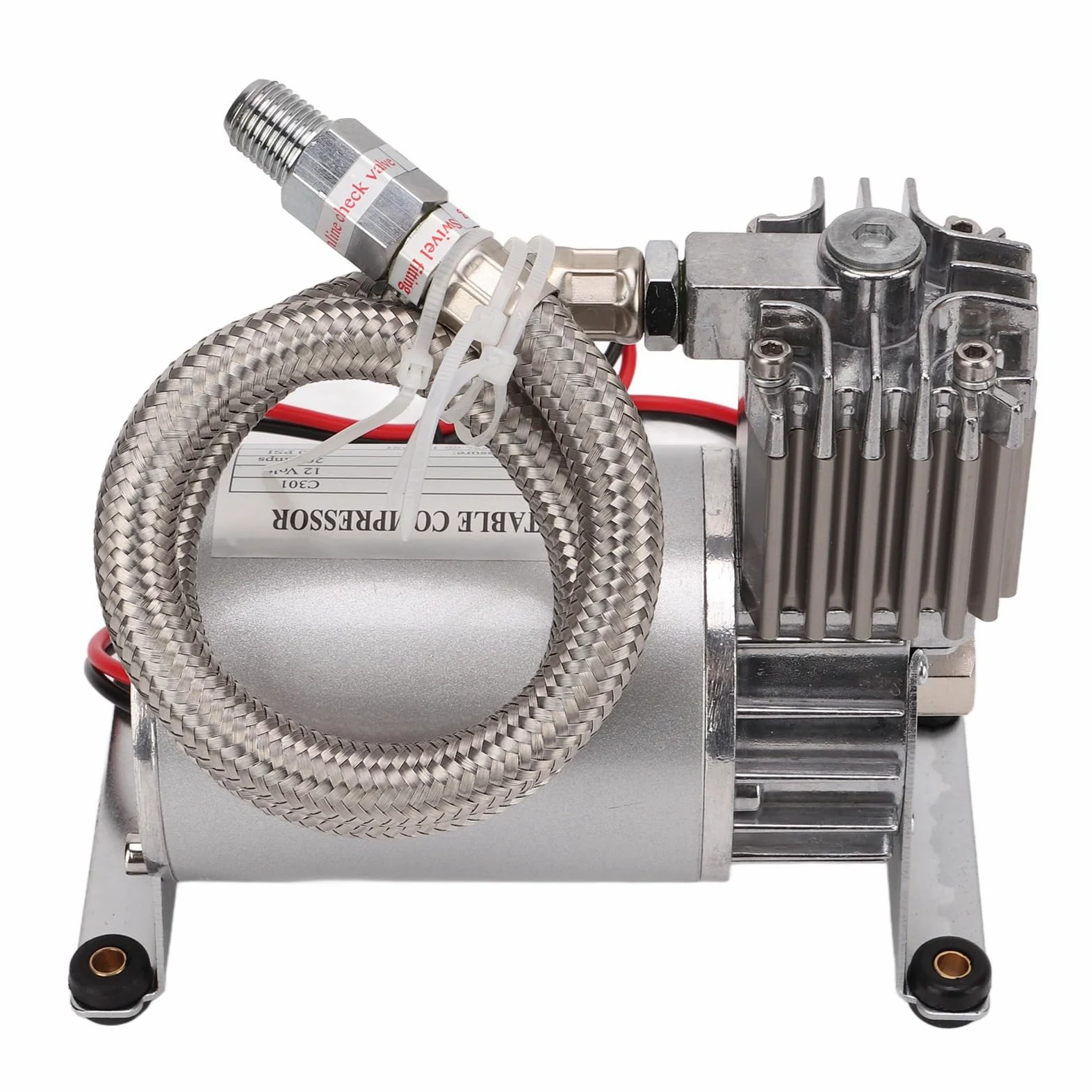 Compresor de Aire Resistente Portátil 12 V 150 PSI Metal para Vehículos Barcos