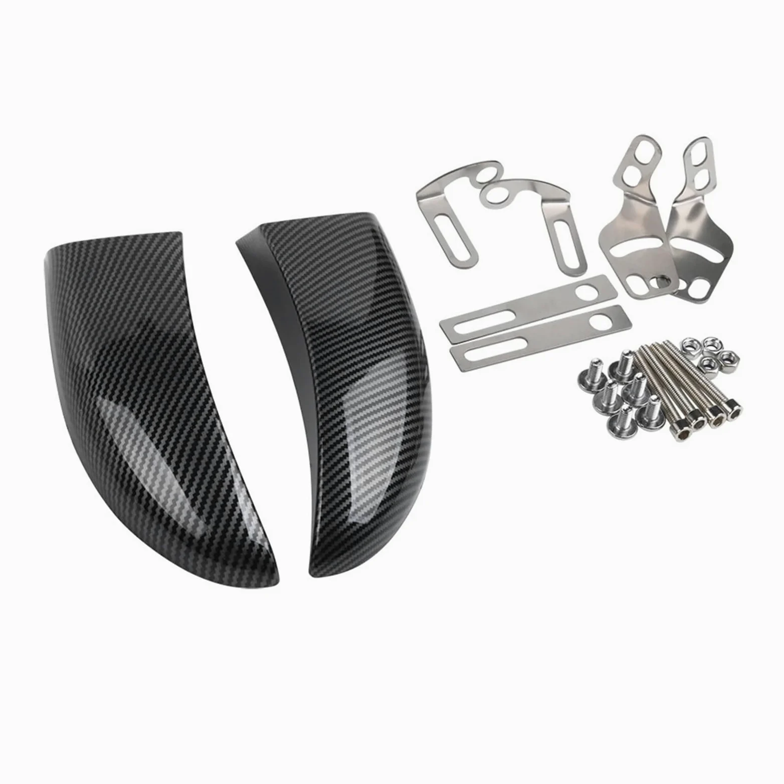 Conducto de aire Conducto Aire Freno Delantero Para TMAX530 560 DX SX | Kit de montaje de enfriador de pinza de freno, conductos de aire de refrigeración de disco delantero de motocicleta