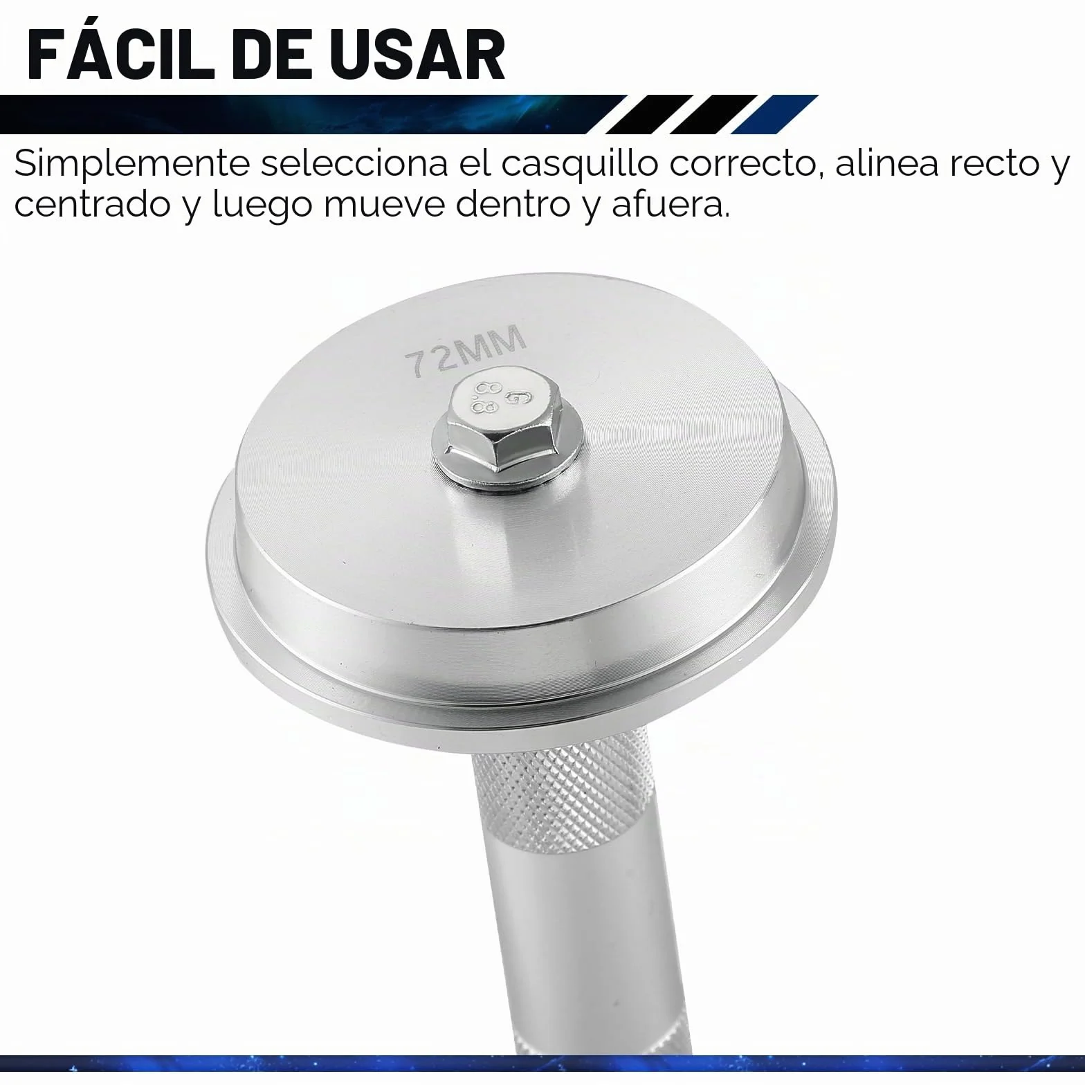 ATPEAM 10 Piezas Extractor de Rodamientos y Sellos, Kit Profesional de Instalación y Extracción con Adaptadores de Aluminio para Taller y Reparación de Ruedas