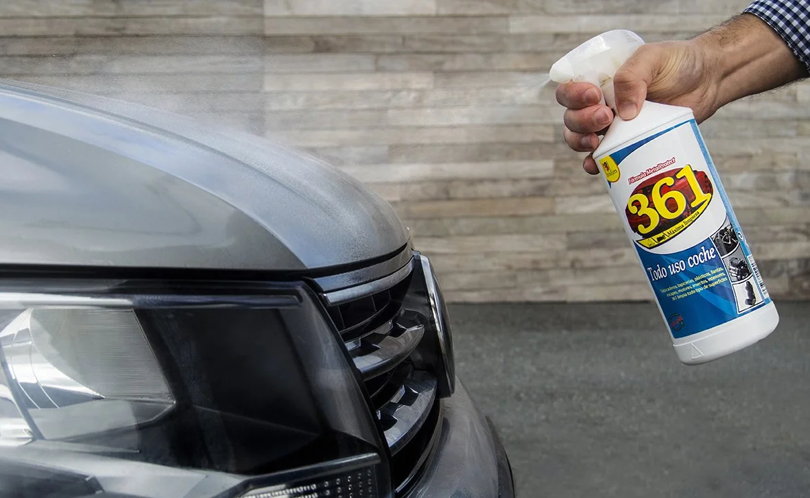 Sisbrill 361 Todo Uso Coche Limpiador 750 ml Interior y Exterior