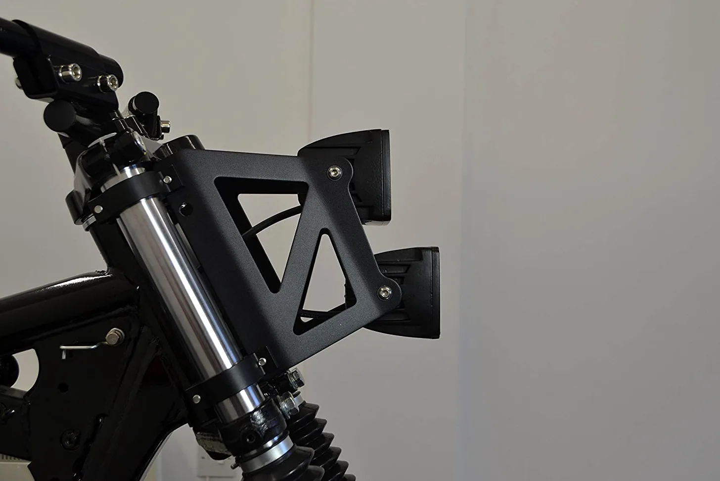 Moto LED Faro - Dual Apilados 40-41mm - Para Streetfighter Project