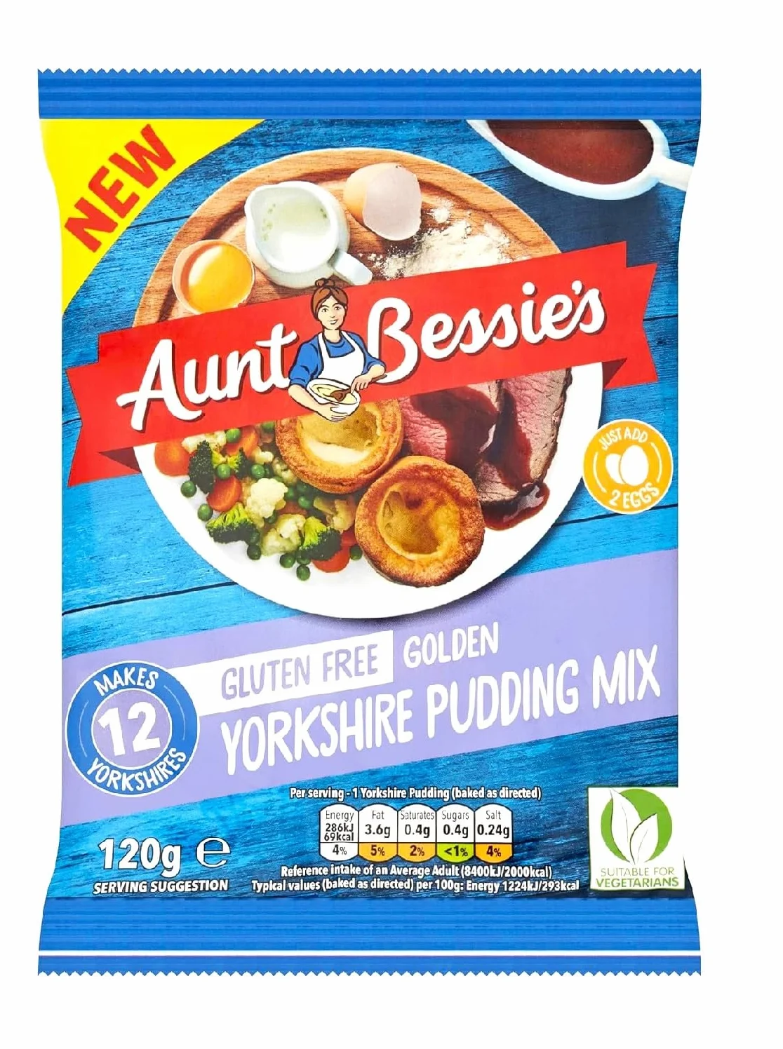 Aunt Bessie's Yorkshire Pudding Mix 128g