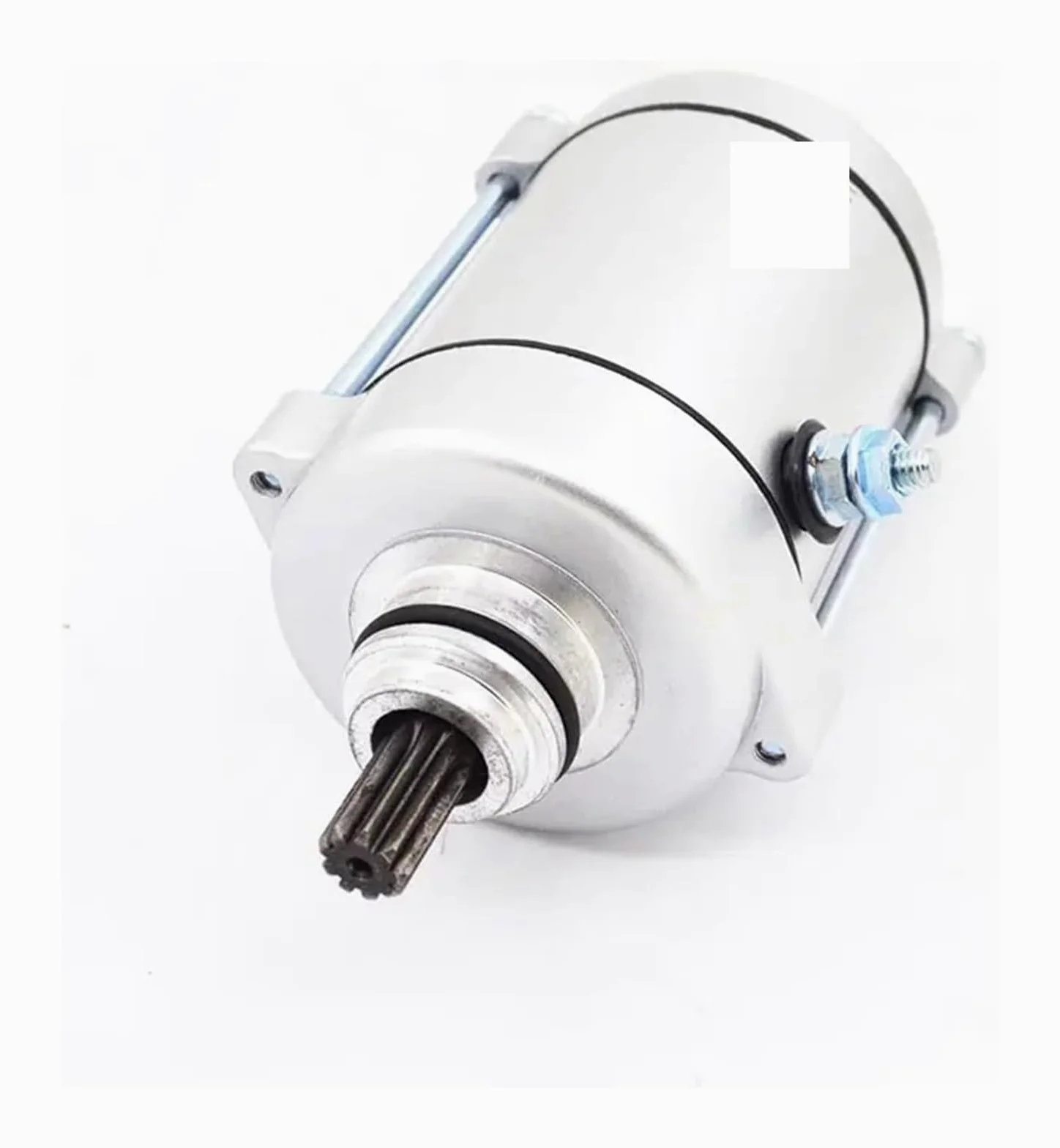 Motor Generador para 125cc 150cc Inversión En El Sentido Agujas del Reloj ATV Pit Dirt Bike Go Carts Buggy Motor Motocicleta Motor Arranque Eléctrico(Clockwise Grey)