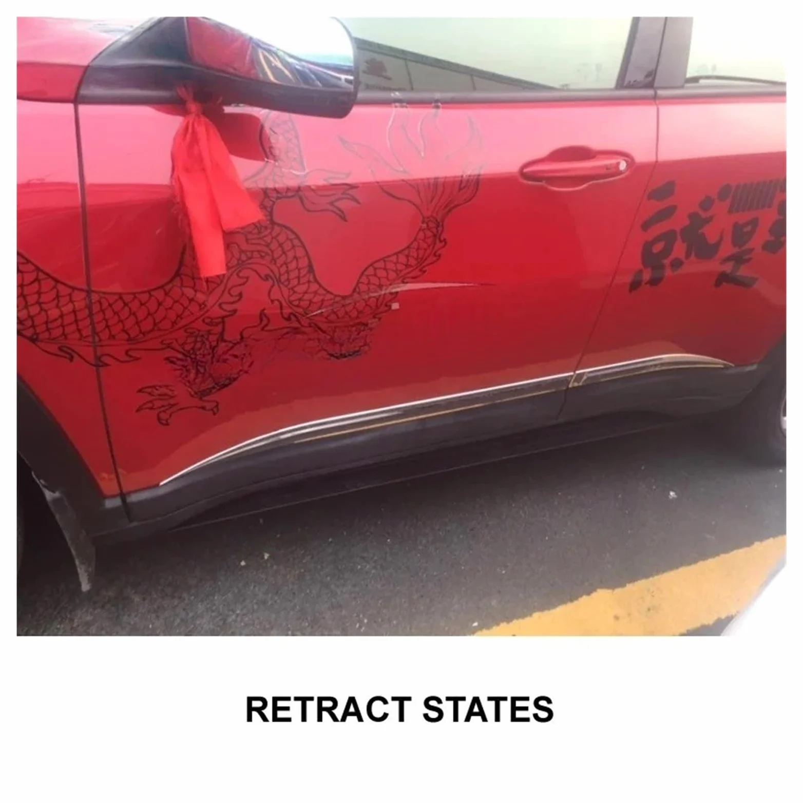 Estribos laterales eléctricos retráctiles y plegables automáticamente, Compatible con Jeep Compass((2017-))