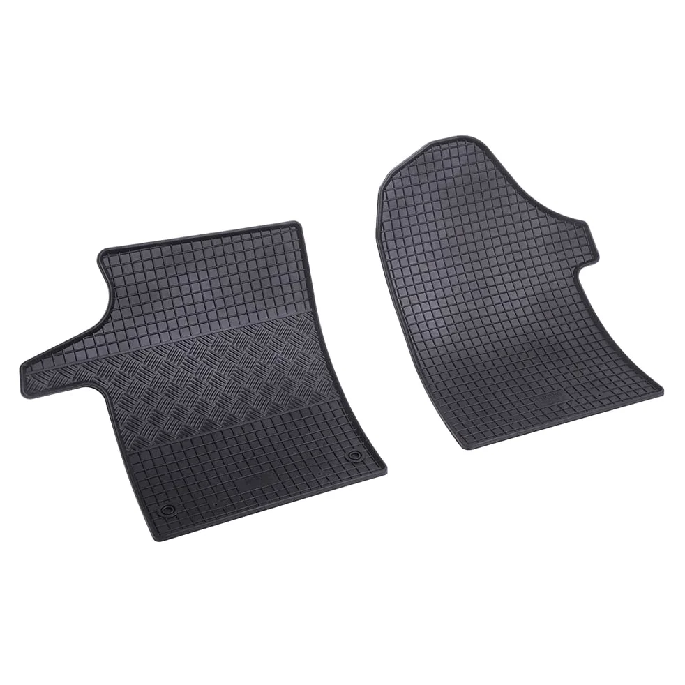 Car Lux - DUO03983 Alfombras Alfombrillas de goma a medida + Alfombra protector maletero de goma para Vito W447 desde 2015-