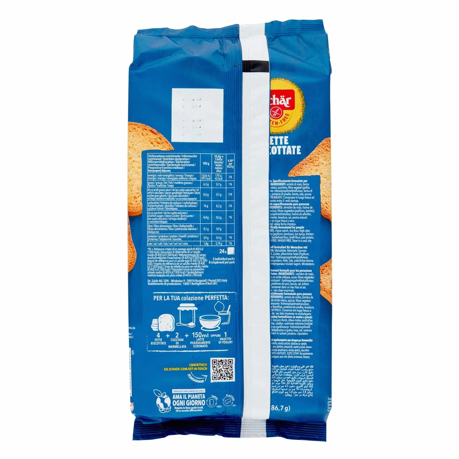 BISCOTES FETTE pan tostado 260gr