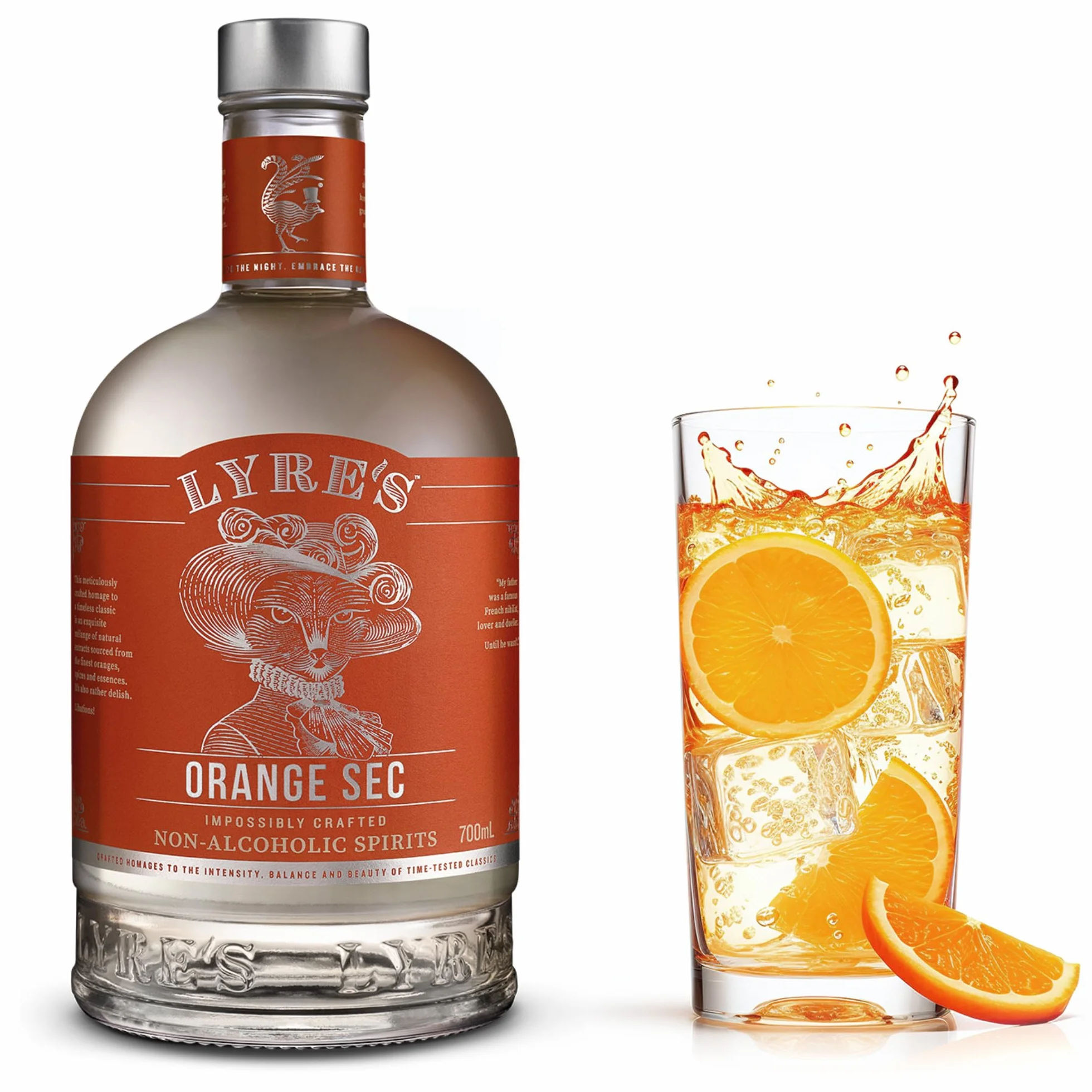 Lyre's Orange Sec Bebida Espirituosa Sin Alcohol - Estilo Triple Sec 700ml