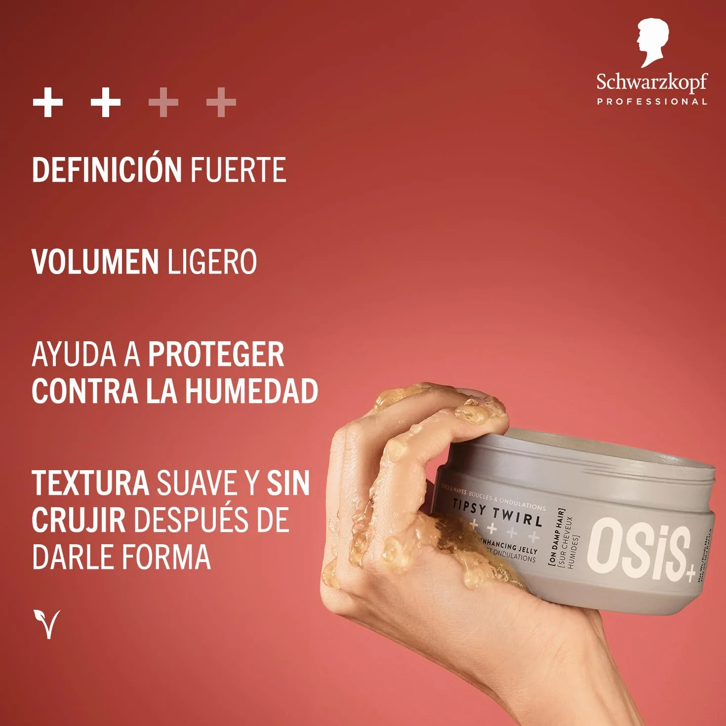 Schwarzkopf Professional OSiS Tipsy Twirl Gel Capelli Volumen Ligero Fijación Media 300 ml
