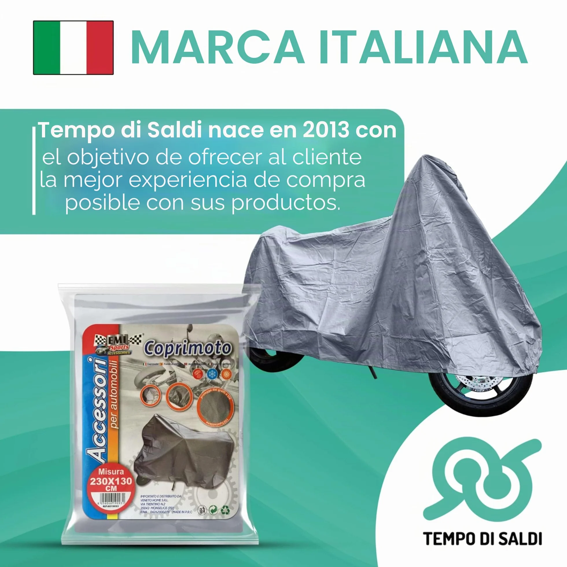 Tempo di saldi Telo Copri Moto Impermeabile Protezione Fodera Bici Scooter Anti Polvere Pioggia