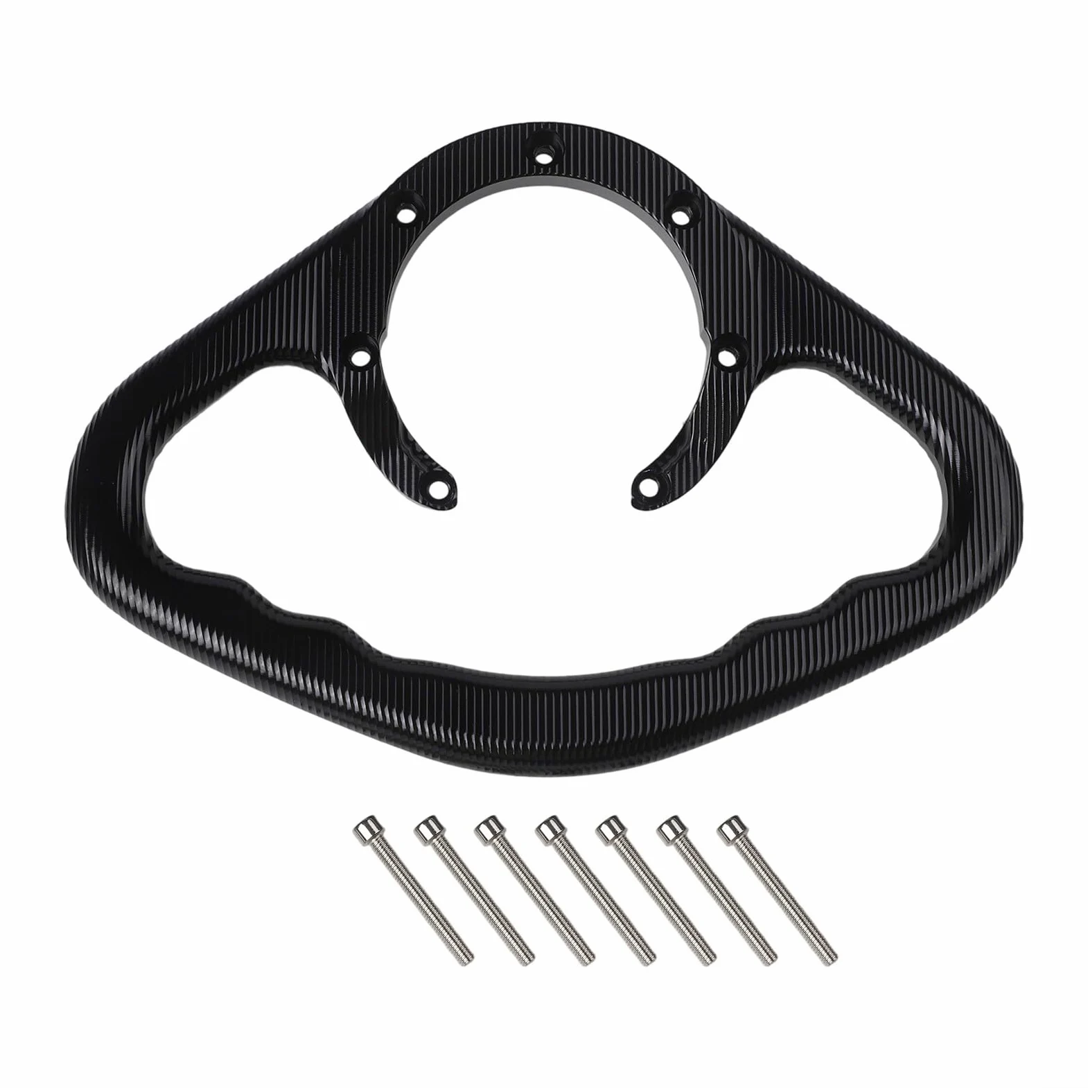 Barra de agarre para depósito de moto de aleación de aluminio CNC, mango para portaequipajes con agarre, apto para Honda CBR600 F4i/F4/F3/F2 (1991-2008), CBR900RR, CBR929RR, RC51, VTR 1000, CBR1000RR