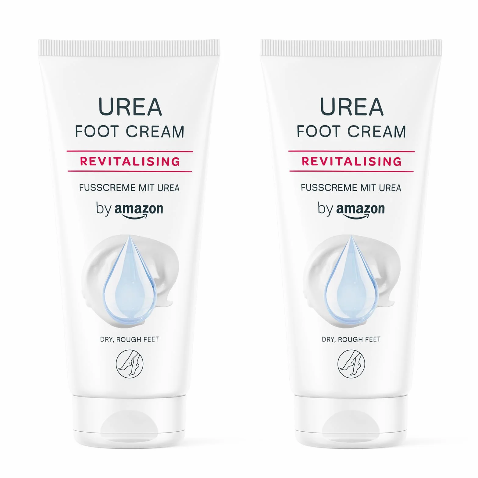 Amazon Crema para pies de urea, 2 x 100 ml