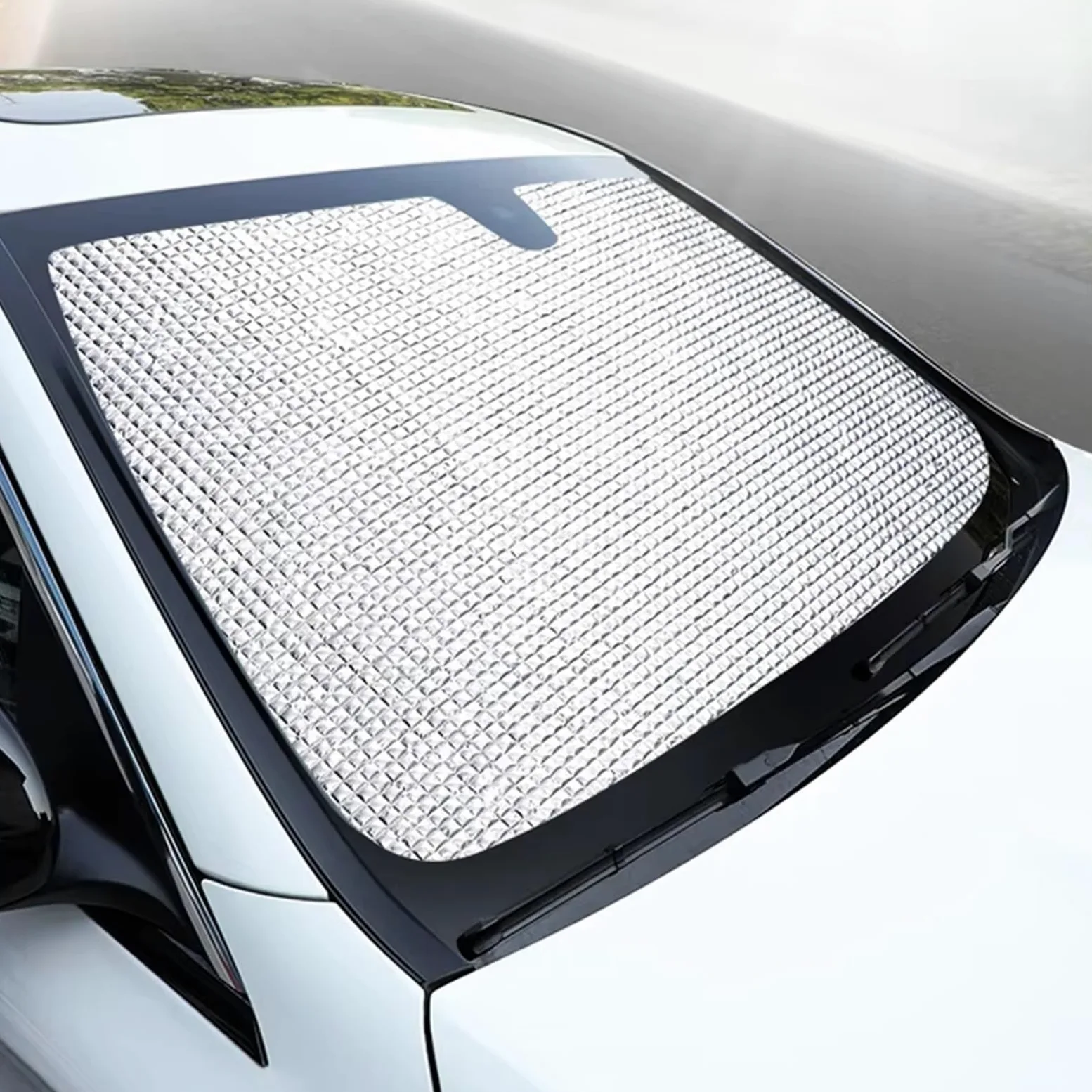 Protector Solar Coche Para Chery Para Omoda 5 2022 2023 Parasol Coche Protección UV Cortina Parasol Visera Cubierta Parabrisas Delantero Accesorio Protección Privacidad Parasol Para Parabrisas Coche(R