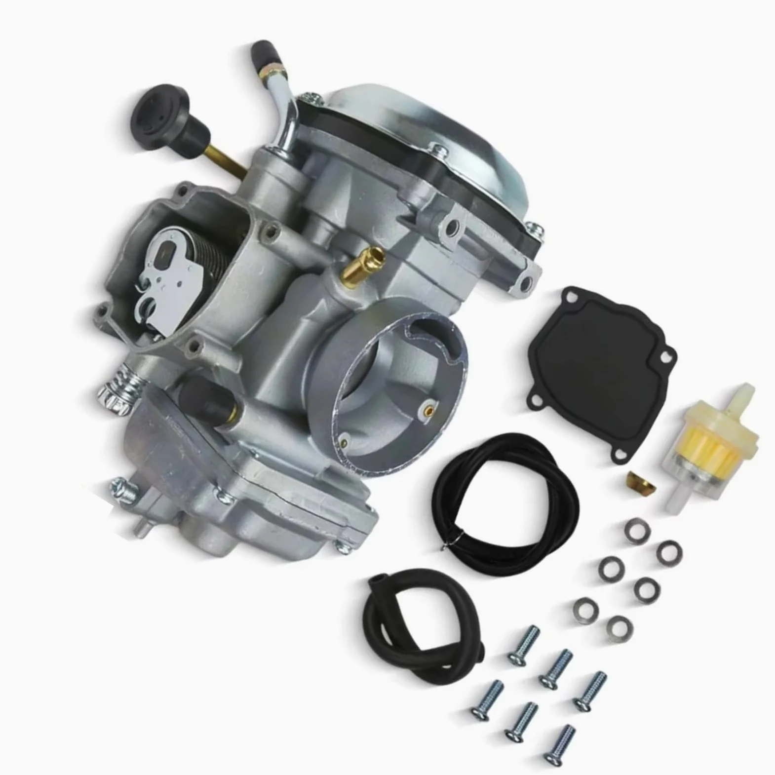 Carburador Scooter Compatible Con Yamaha Para YFM350 Para YFM350FW 1999 2000 2001 2002-2004 ATV Motocicleta Carburador Sistema Combustible Piezas Repuesto Accesorios