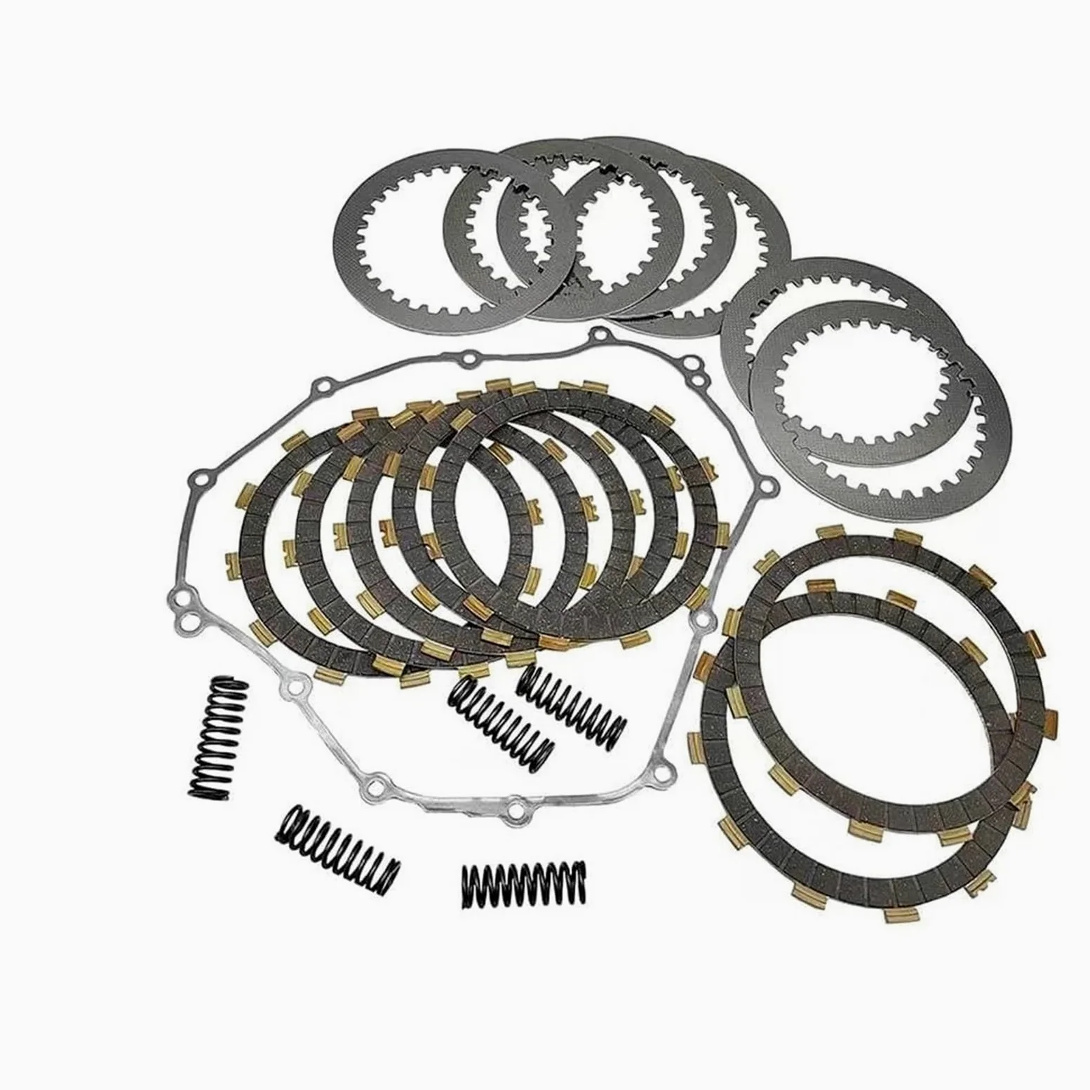Juntas De Motor Motocicleta Kit De Embrague Para Motor Motocicleta: Muelles Alta Resistencia Junta Para FZ07 2015-2017 MT-07 2018-2022 Repuesto Juntas