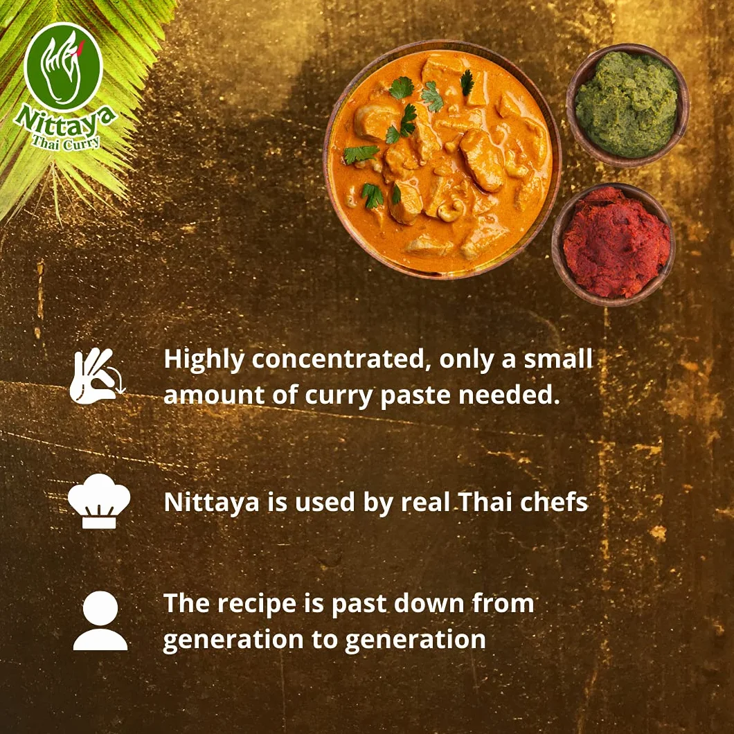 NITTAYA Pasta de curry Panang 1 KG