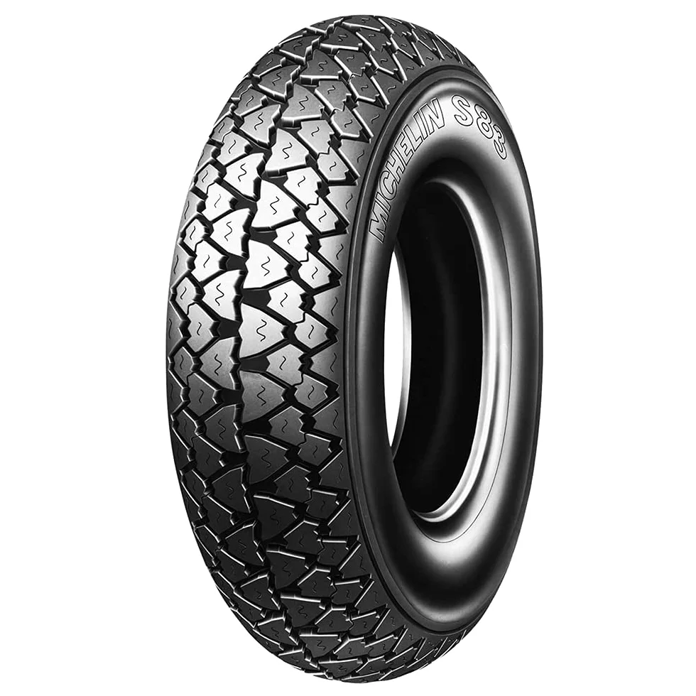 Michelin S83 (3.50-10 RF TT/TL 59J Rueda Delantera, Rueda Trasera)
