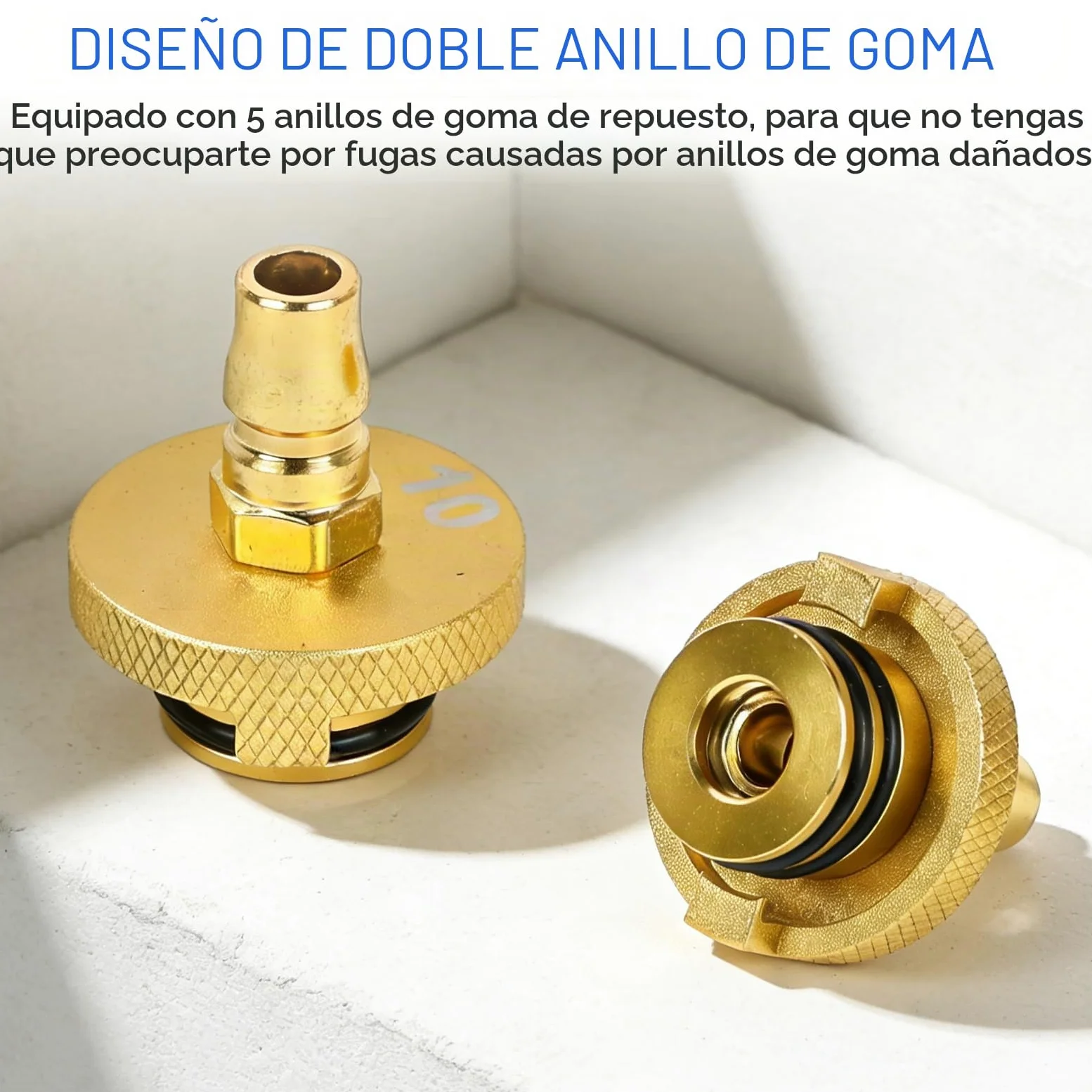 MRCARTOOL Juego de 17 Adaptadores para Purga de Frenos de Coche con 16 Purgadores de Frenos y 1 Acoplamiento Rápido, Juego de Herramientas de Purga de Cilindro de Freno Principal