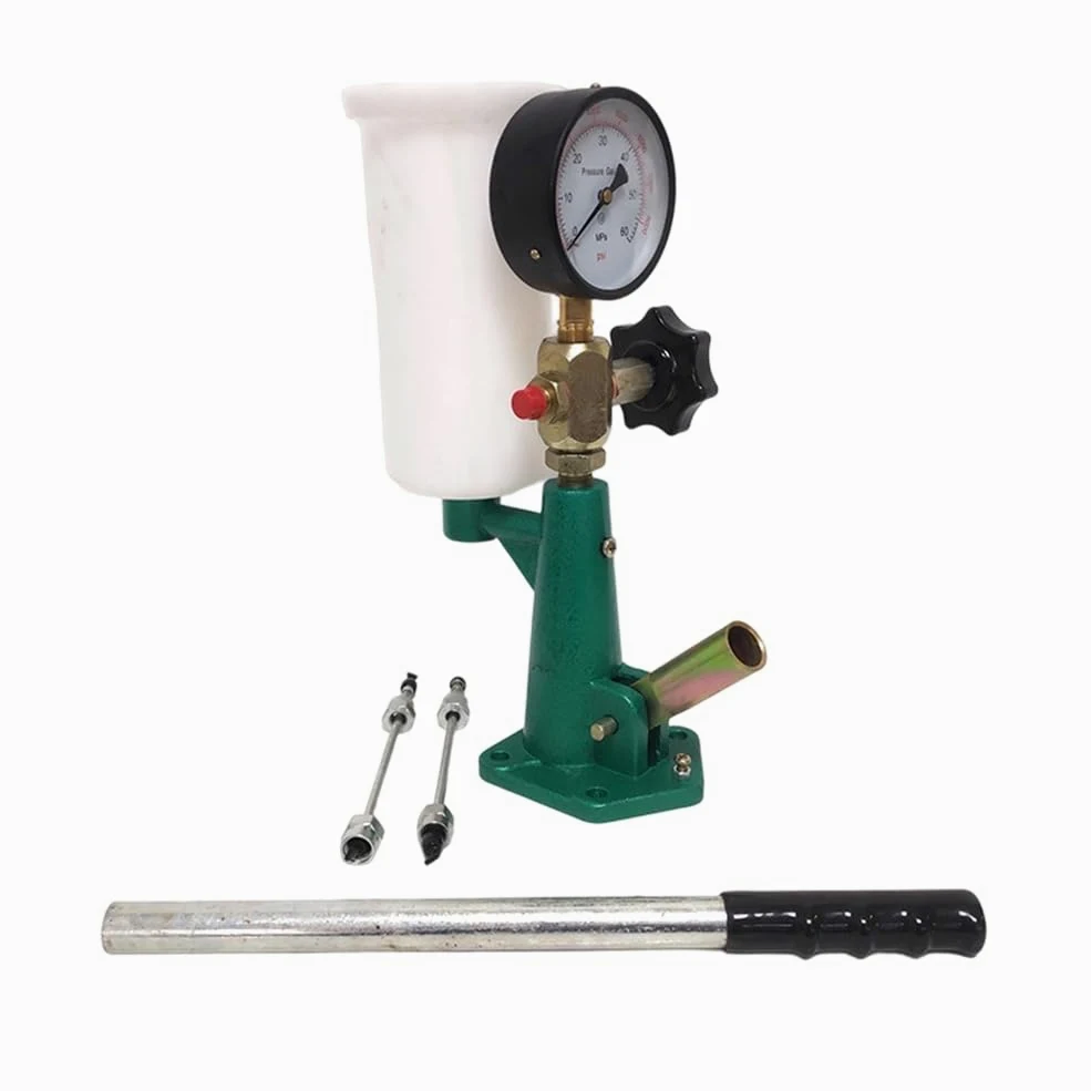 Comprobador de Inyectores S80H, Comprobador de Inyectores de Bomba de Aceite, Calibrador de Inyectores Common Rail, Manómetro de 0 A 60 MPA