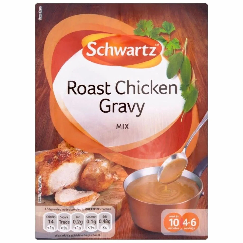 Schwartz Mezcla De Pollo Asado Salsa 26g Paquete de 2