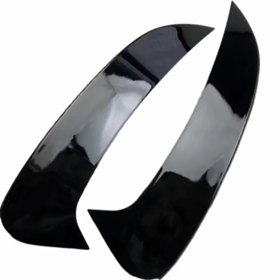 Cubierta de alerón trasero, cubierta de alerón trasero, cubierta de rejilla de ventilación de parachoques trasero compatible con Mercedes-Benz Clase GLE W167 V167, negro brillante