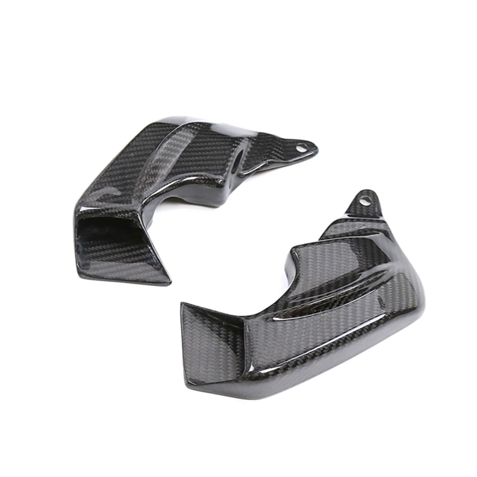 Conductos de refrigeración de Aire de Pinza Refrigeración para Pinza de Freno de Motocicleta de Fibra de Carbono seco 3K, Enfriador de radiador, Aptos para S1000RR, M1000R, HP4 (2019-2022)