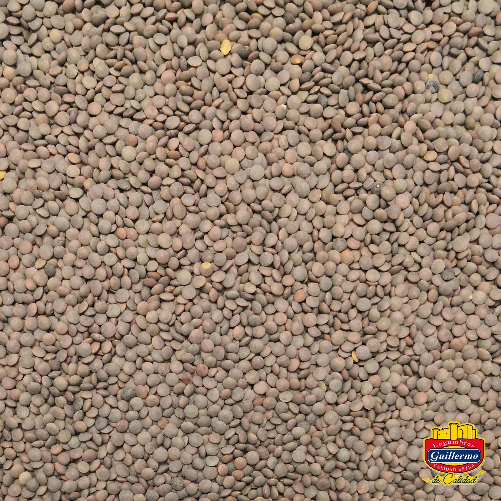 Lenteja pardina Paquete 1 kg Calidad Extra