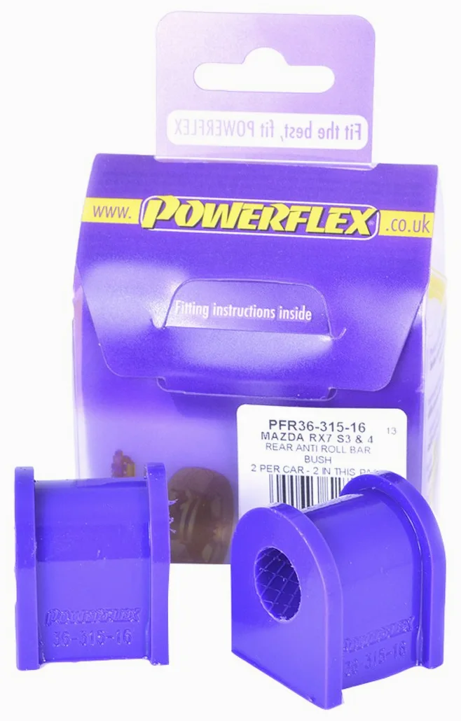 Powerflex PFR5-110 BLK SILENTBLOCK DELANTERO DEL TIRANTE TRASERO INSERTS
