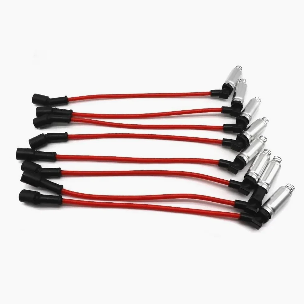 cables bujías coche 48322R Para Saab para 9-7x 5.3L 2005-2008 | Kit de cables de bujía de encendido M8-48322