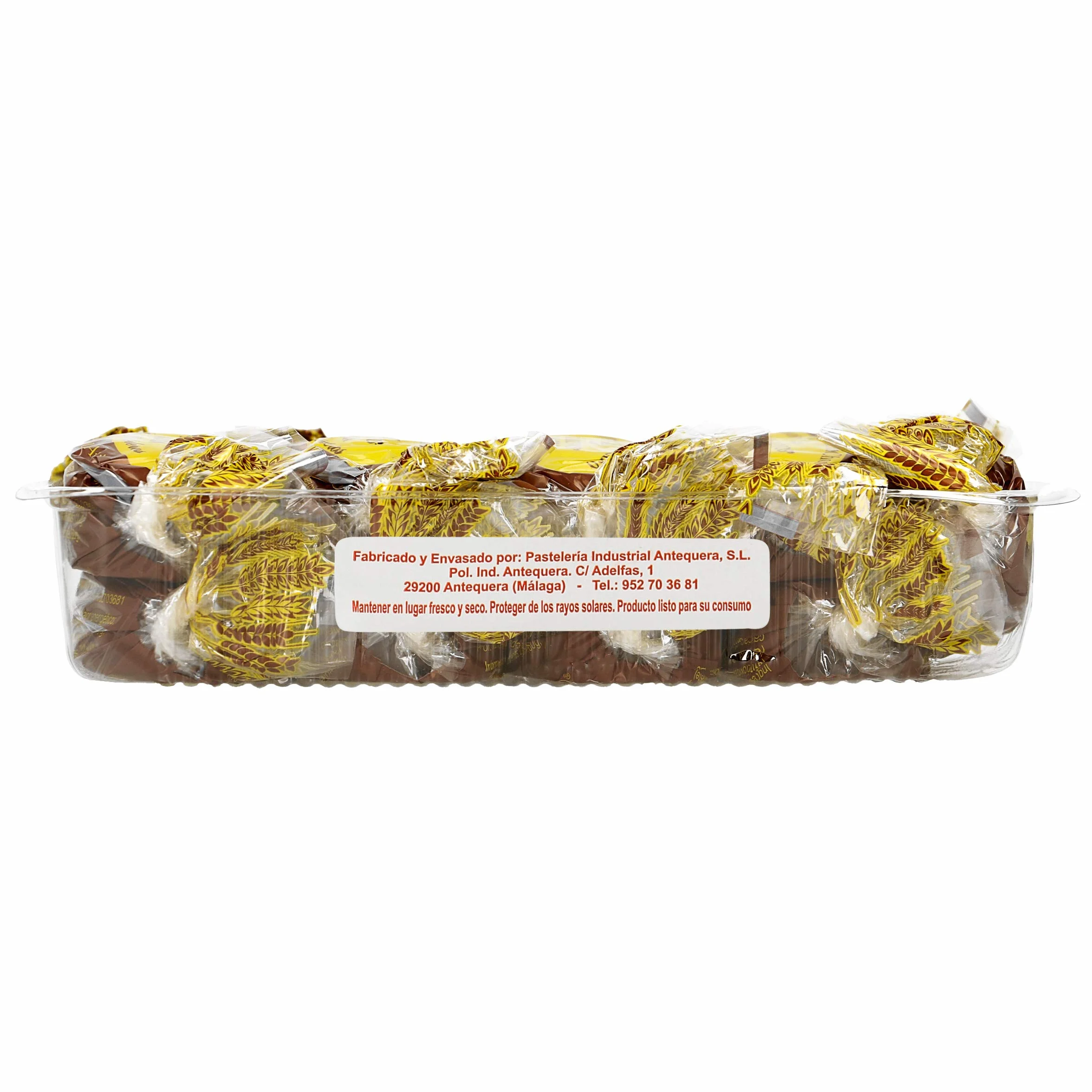 Polvorón de Almendra Bañado en Chocolate LOS PRIMITIVOS AGUILERA 400 gr