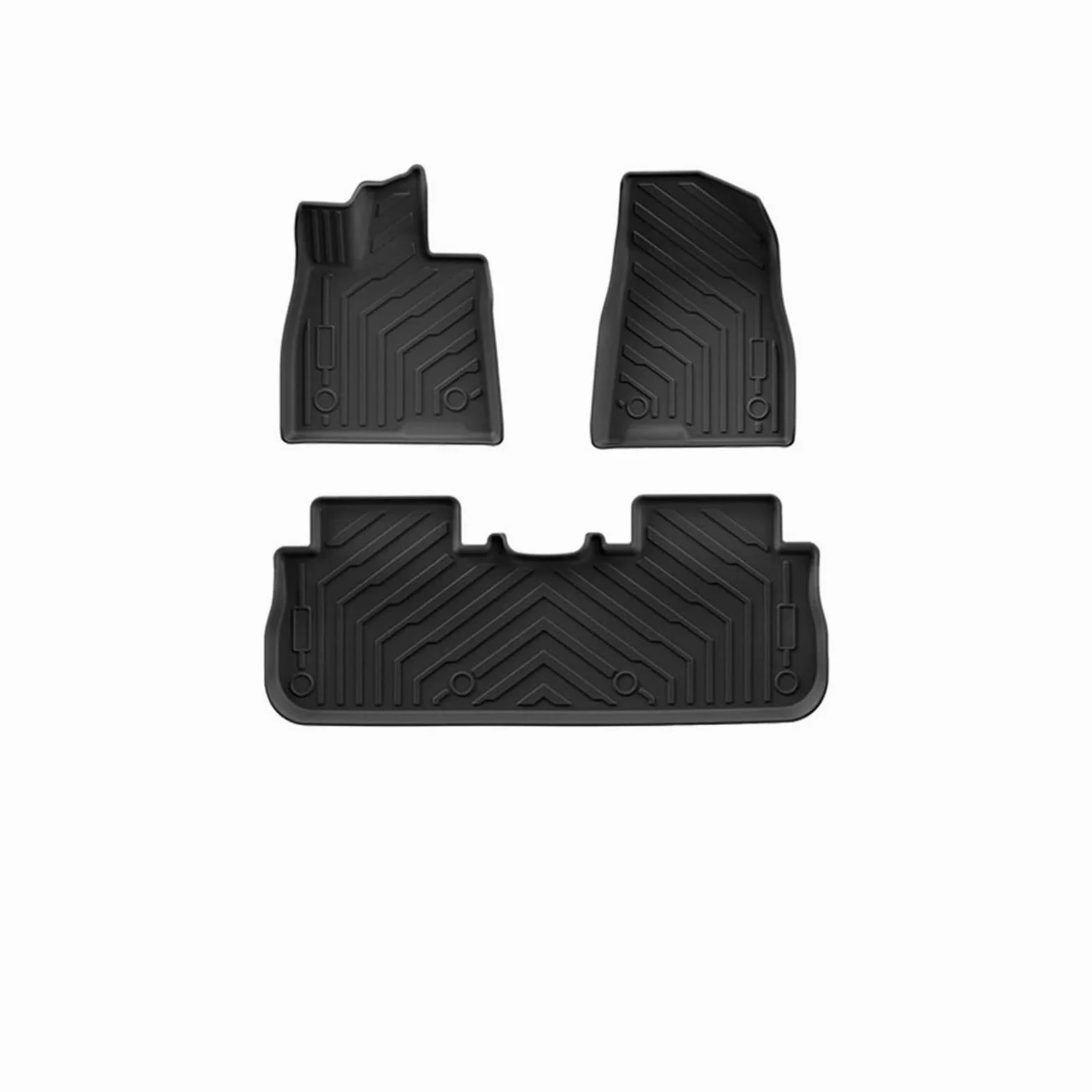 Alfombrillas para CHANGAN para DEEPAL S05 2025 2026 TPE Alfombrillas Suelo Revestimiento Carga Revestimientos Todo Tipo Clima Alfombrilla Maletero Respaldo Bota Esterillas(3PCS Floor Mats)