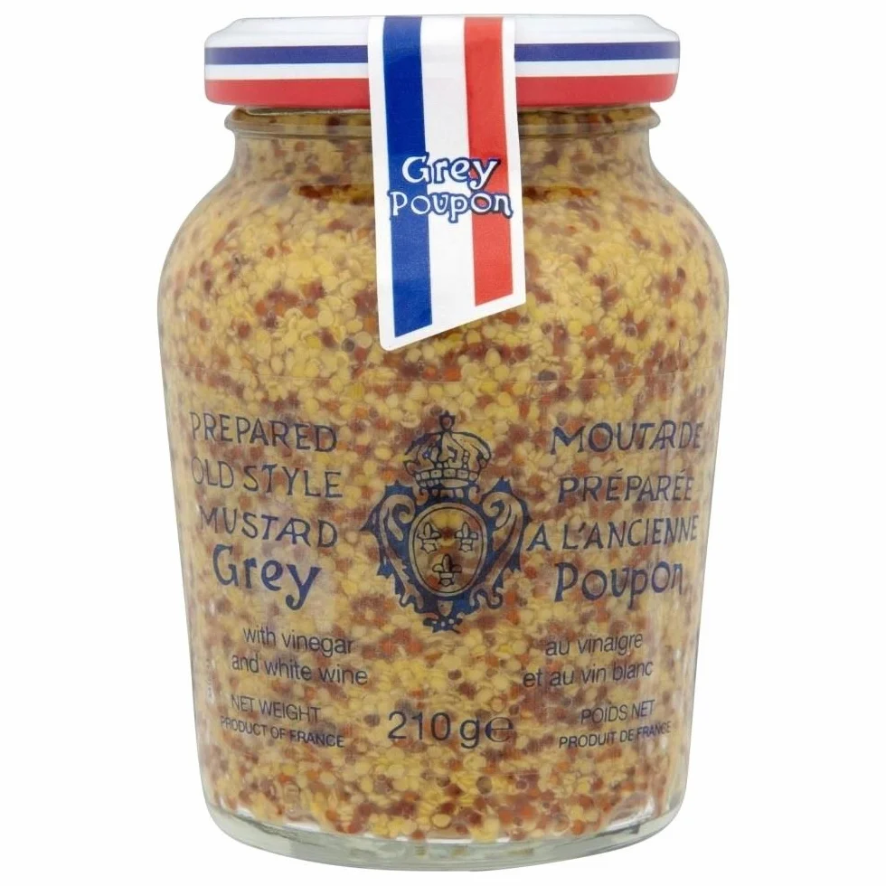Grey Poupon Mostaza Antigua 210g Paquete de 2